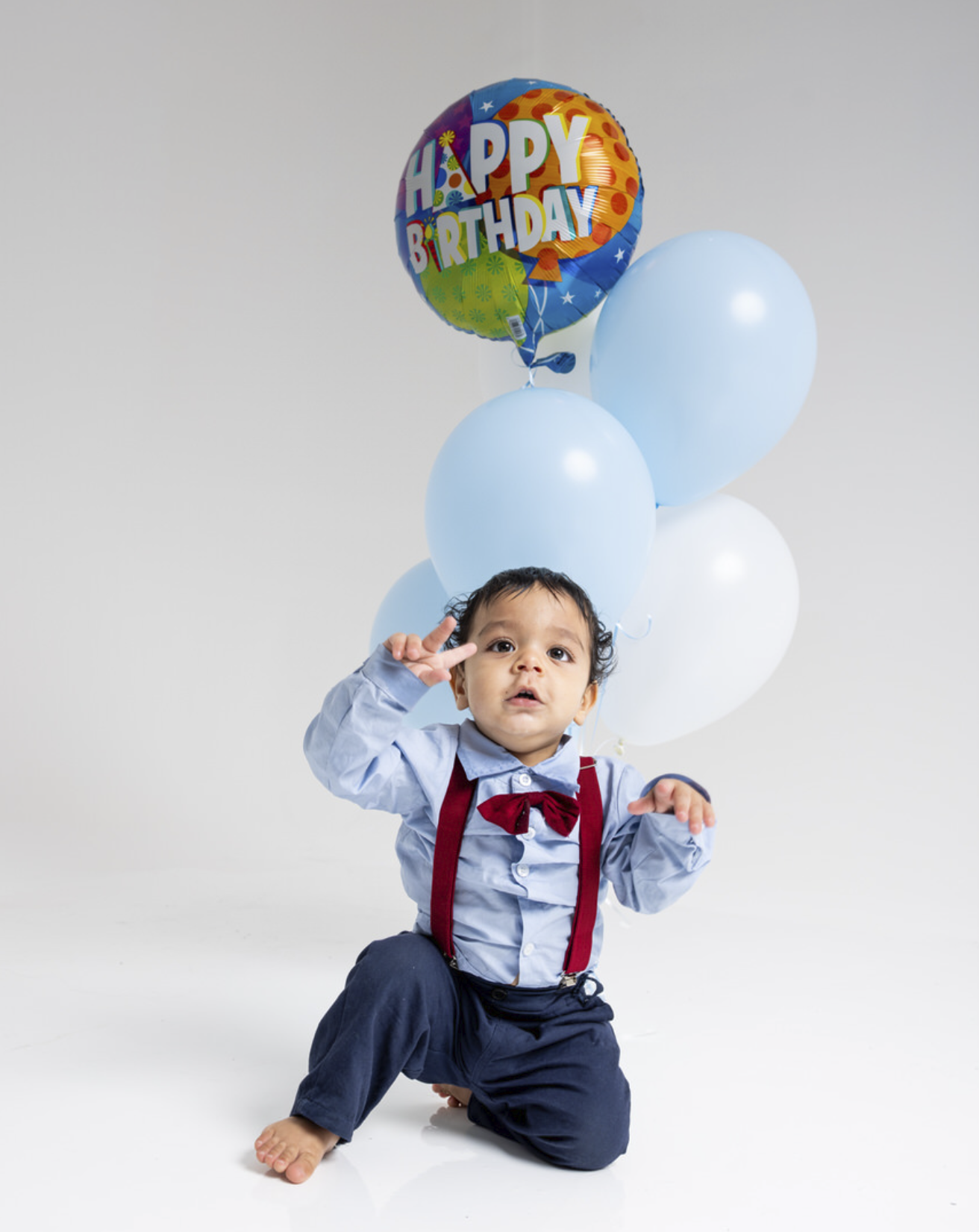 Sesión de fotos de cumpleaños en estudio para niños en Santo Domingo — Babula Shots RD