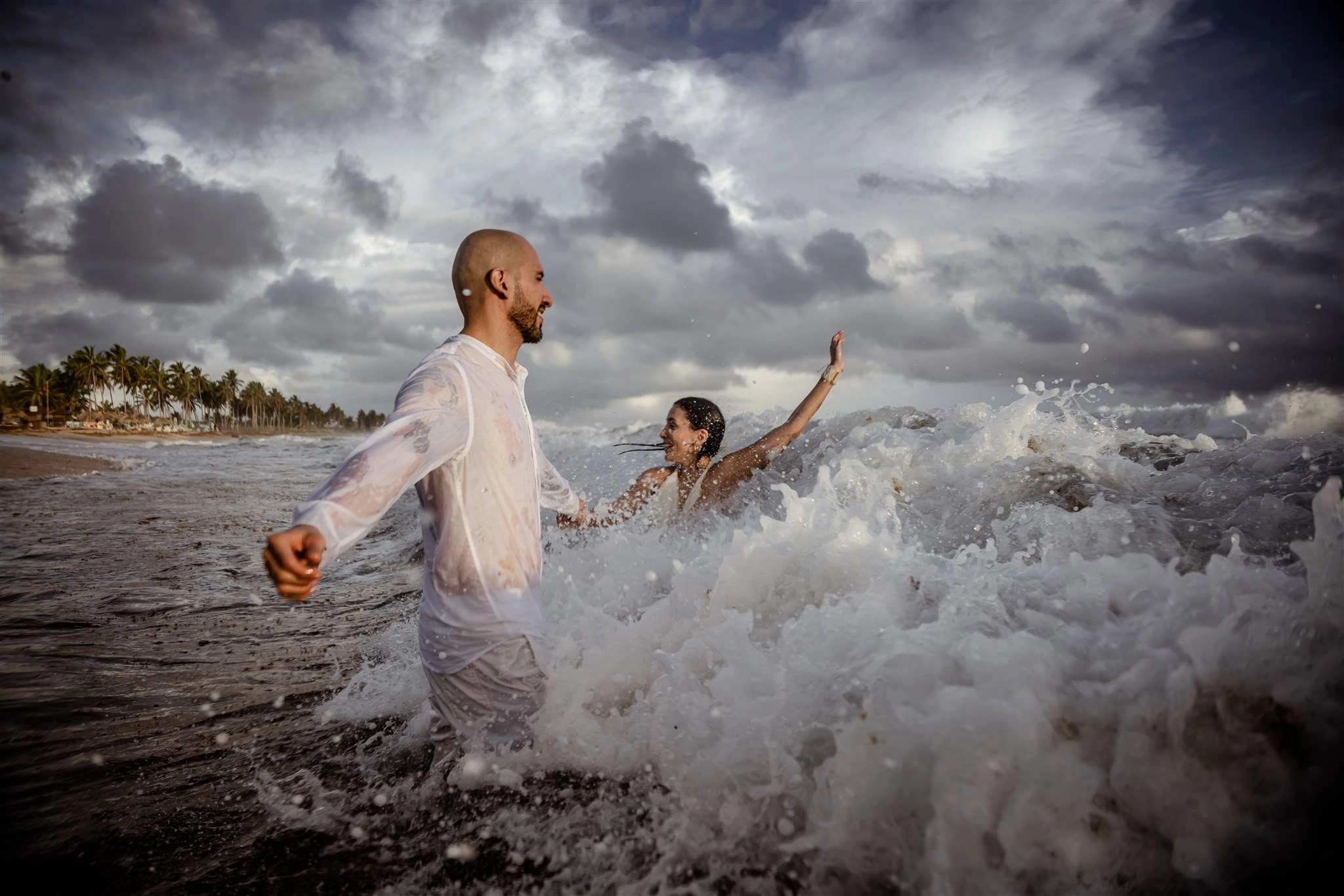 Boda al aire libre en República Dominicana fotógrafo profesional