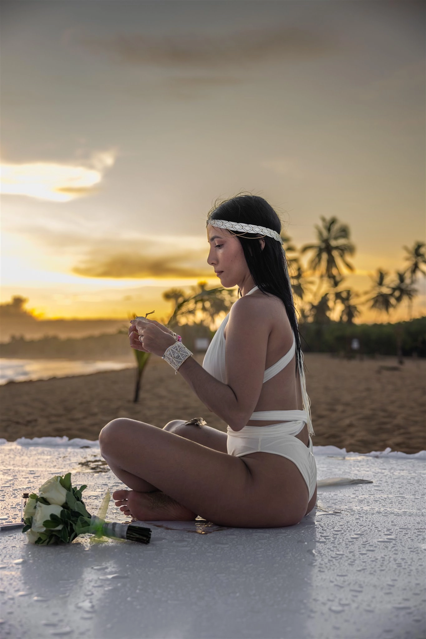 Sesión romántica en las playas vírgenes de Samaná fotógrafo