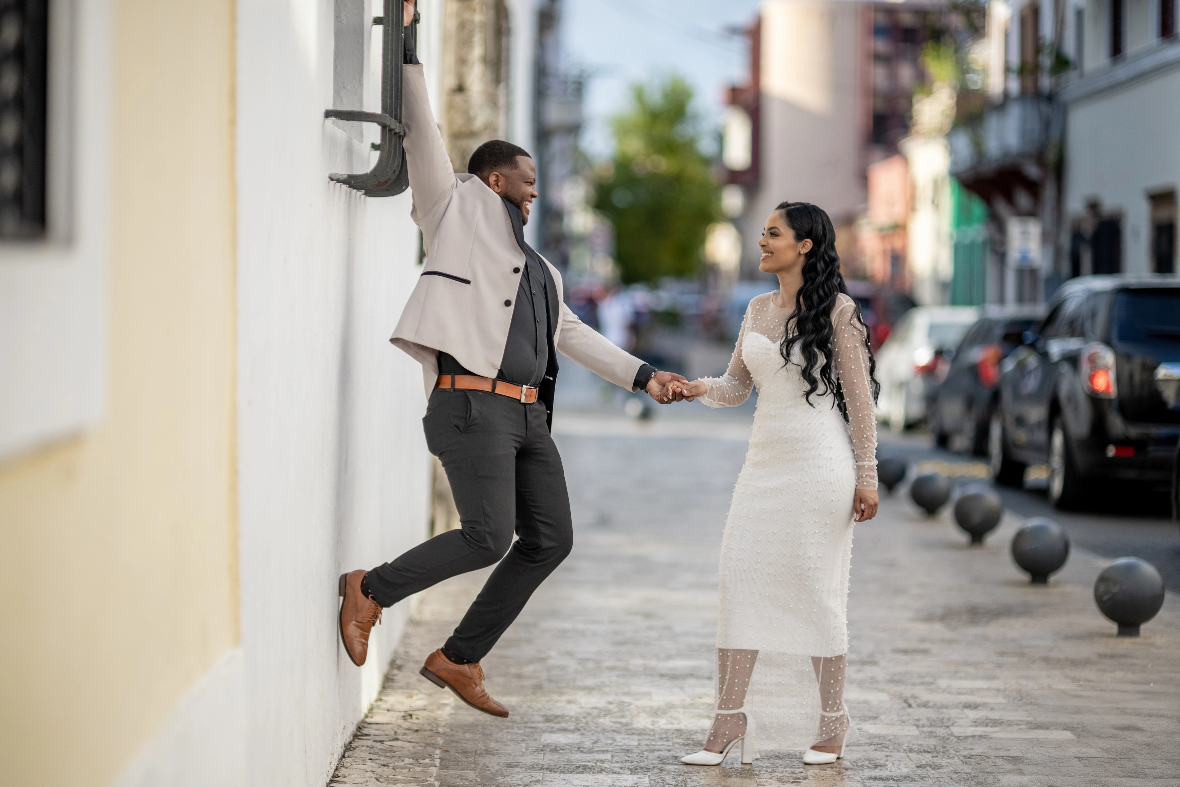 Sesión de fotos pre-boda en Zona Colonial, Santo Domingo