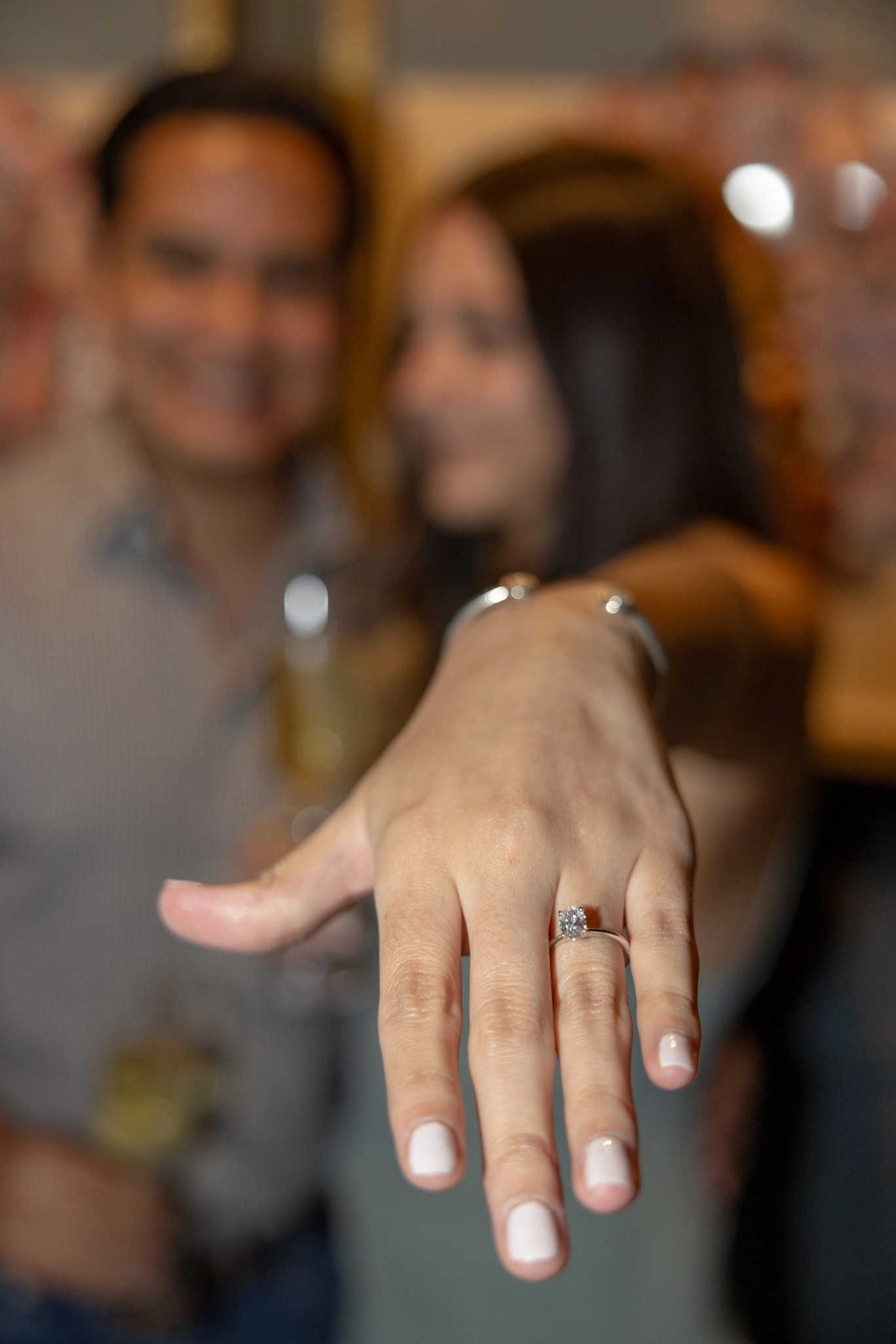 Fotografía auténtica de propuesta de matrimonio