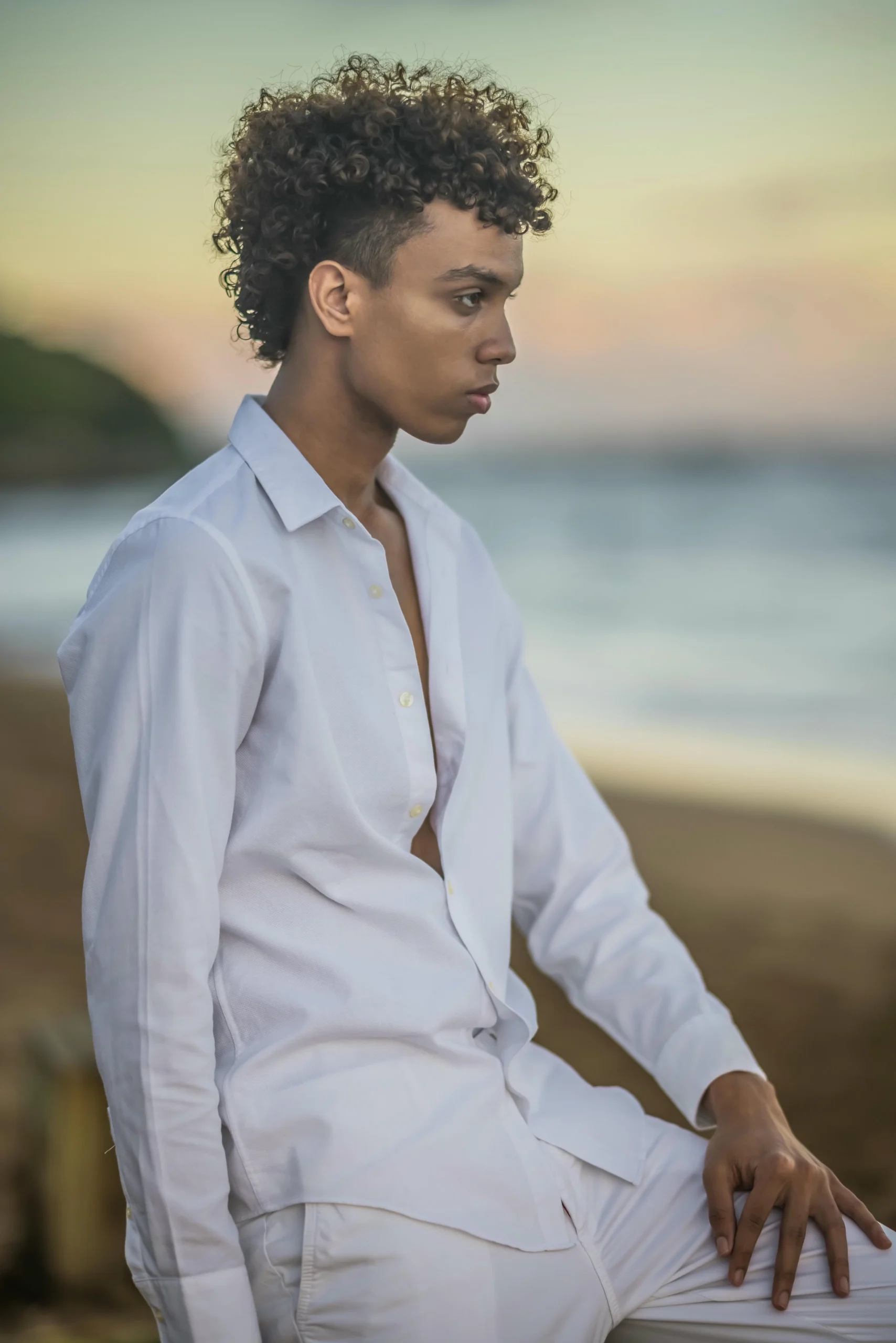 Sesión fotográfica de naturaleza en la playa de Santo Domingo