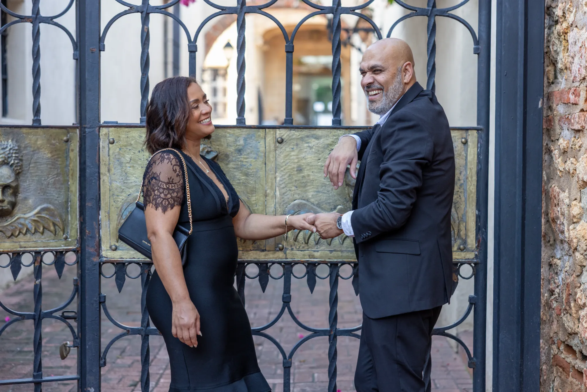 Couple portraits in Zona Colonial Santo Domingo