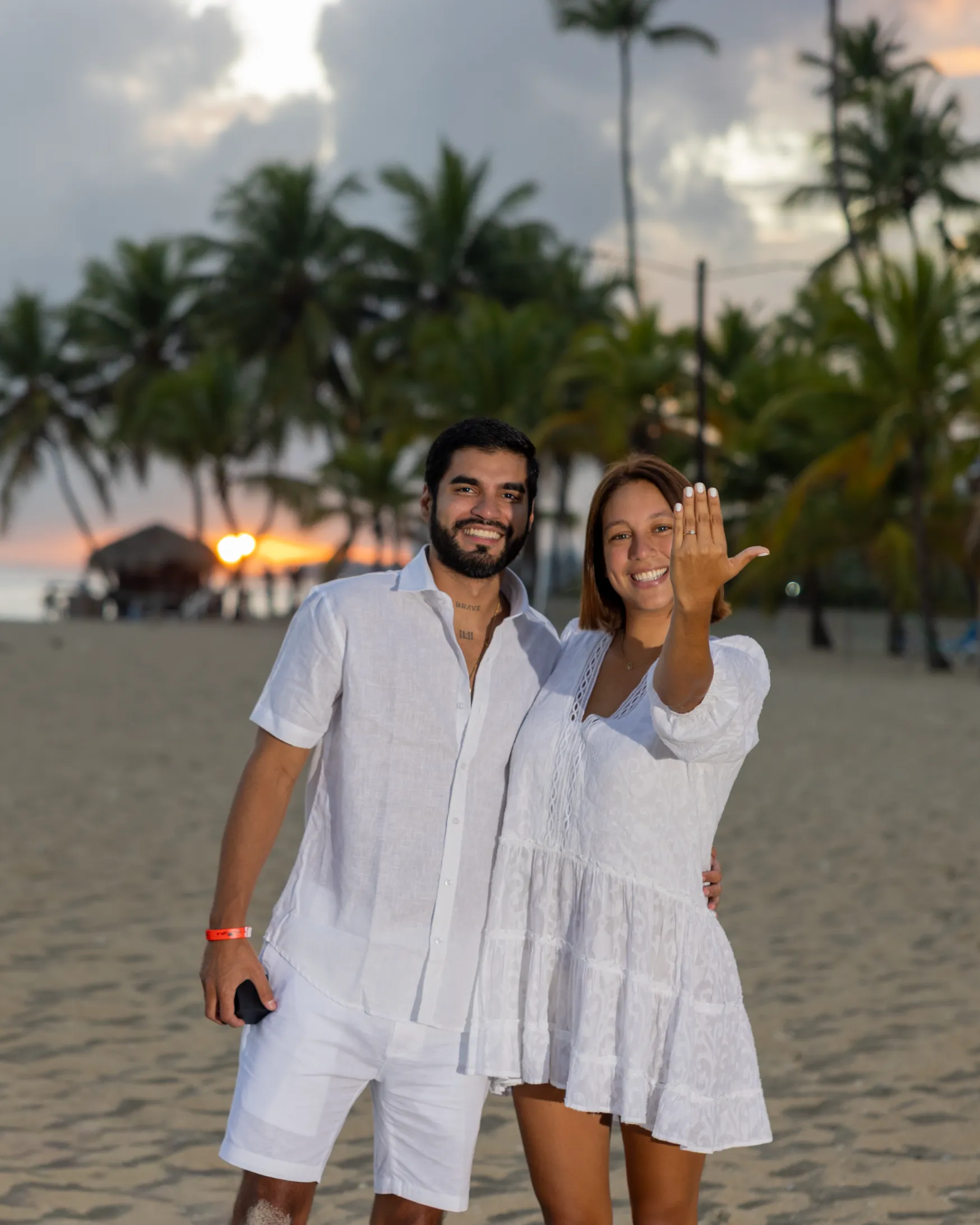Fotógrafo de propuesta de matrimonio en la playa República Dominicana