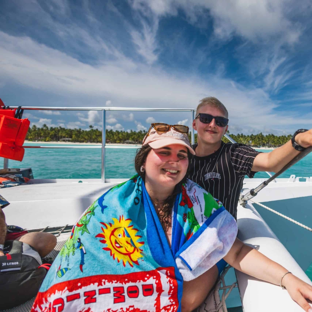 sesion de fotos en Saona Island